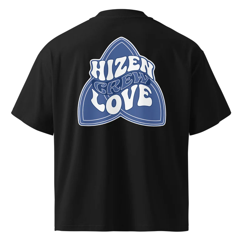 T-Shirt Crew Love Blue